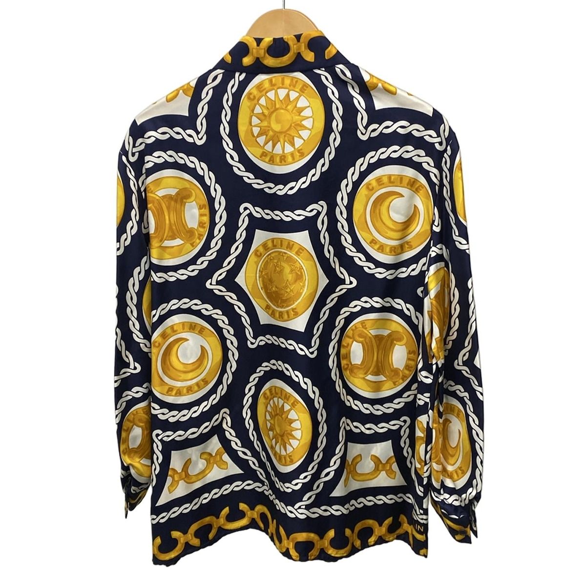 CELINE(セリーヌ) 長袖シャツブラウス サイズ40 M レディース - ダーク