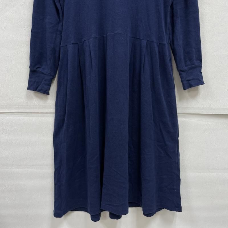 古着 根々 石見銀山 群言堂 タートルネック ハイネック 長袖 タック