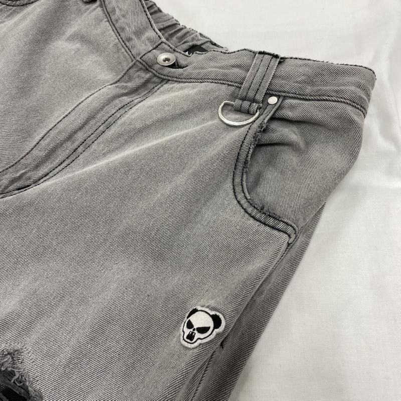 デニム ジッパークラッシュ