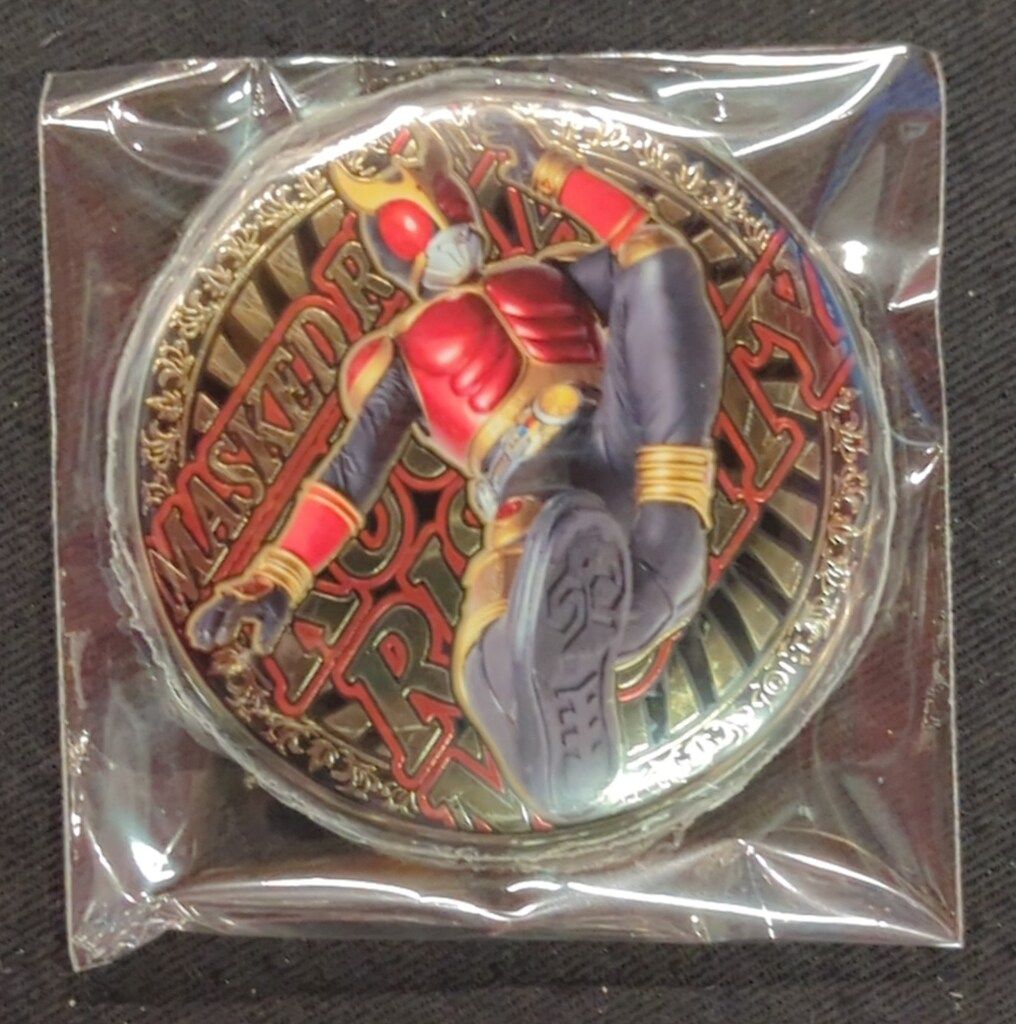 東映 レーディングメタル缶バッジ/超クウガ展 仮面ライダークウガ 仮面