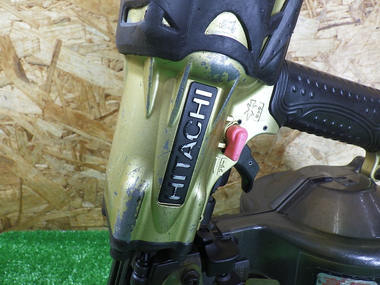 日立 高圧釘打機 NV 90 HMC 高圧モデル 時エア漏れなし 大工 工具 品