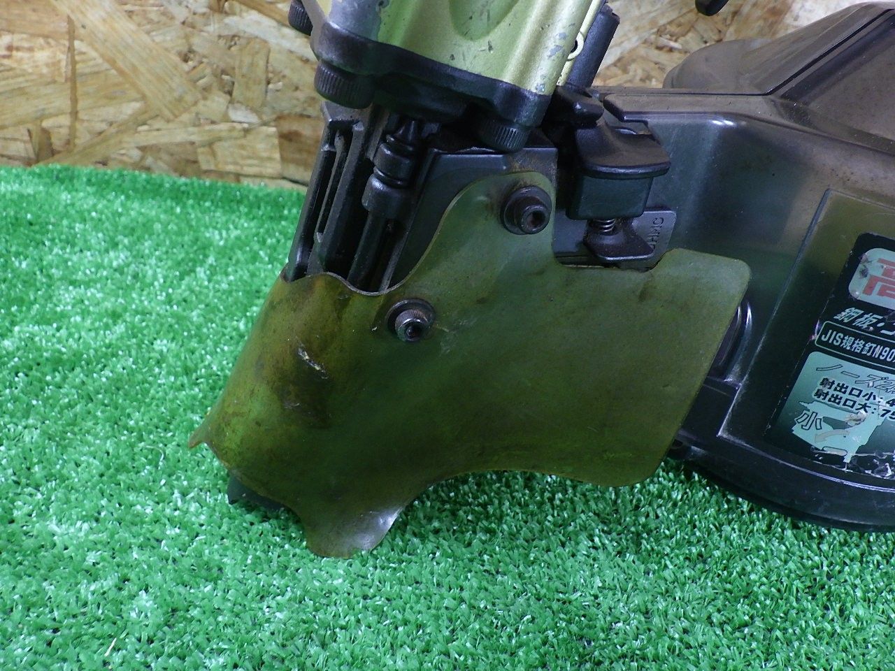  日立 高圧釘打機 NV 90 HMC 高圧モデル 時エア漏れなし 大工 工具 品 釘打機 エアーツール