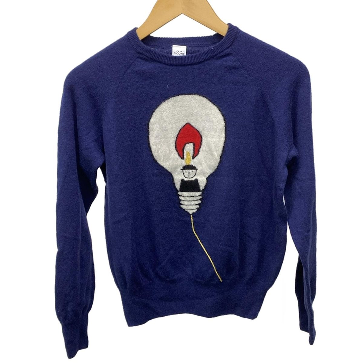 PICONE(ピッコーネ) 長袖セーター サイズ38 S レディース - ダーク