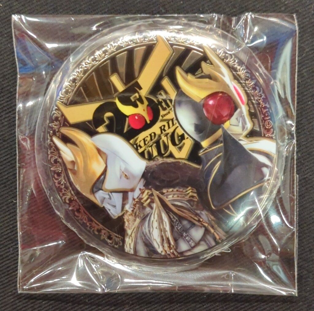 東映 レーディングメタル缶バッジ/超クウガ展 仮面ライダークウガ 仮面