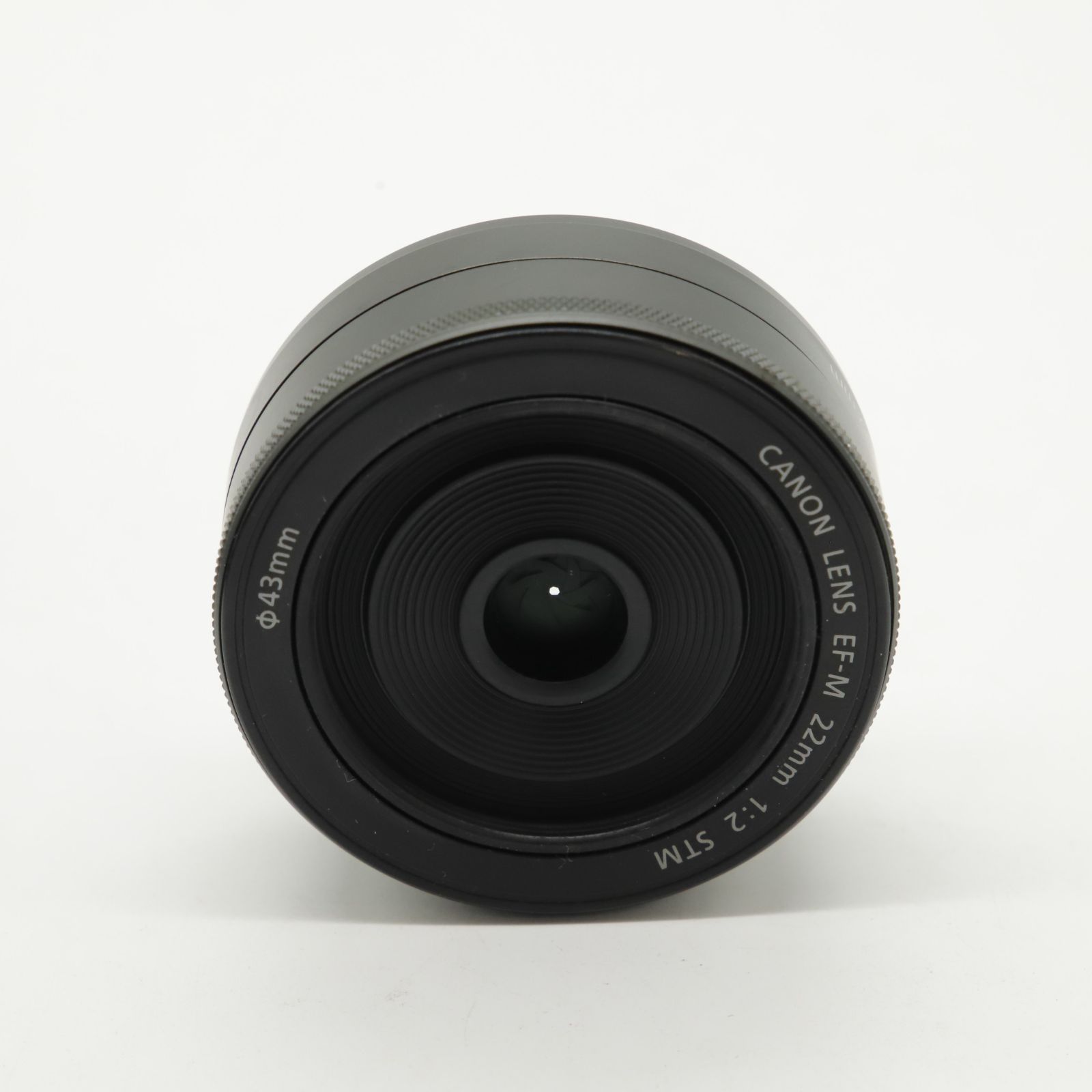 □良品□ Canon 単焦点広角レンズ EF-M22mm F2 STM ミラーレス一眼対応