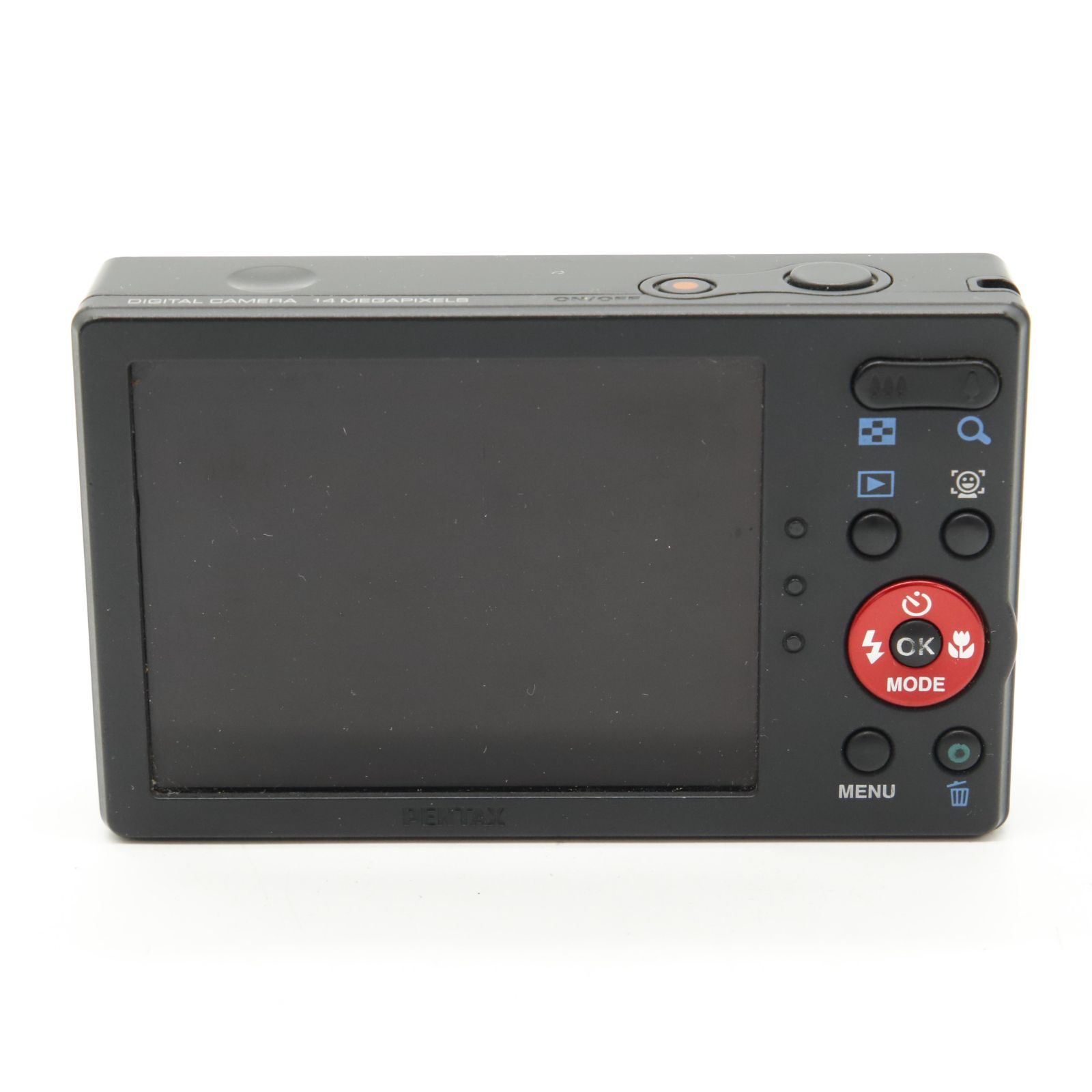 □良品□ PENTAX デジタルカメラ Optio RS1000 ブラック 1400万画素