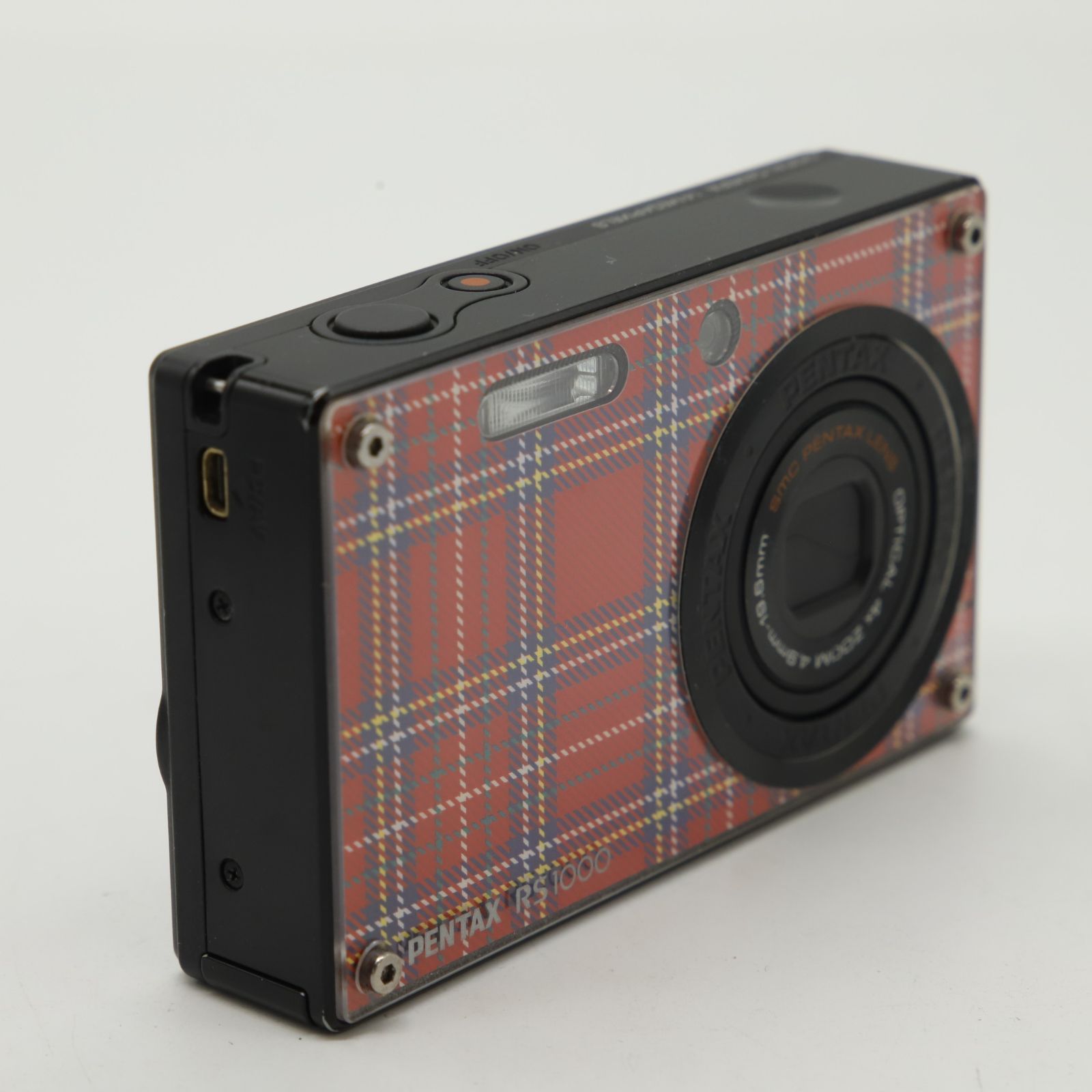 □良品□ PENTAX デジタルカメラ Optio RS1000 ブラック 1400万画素