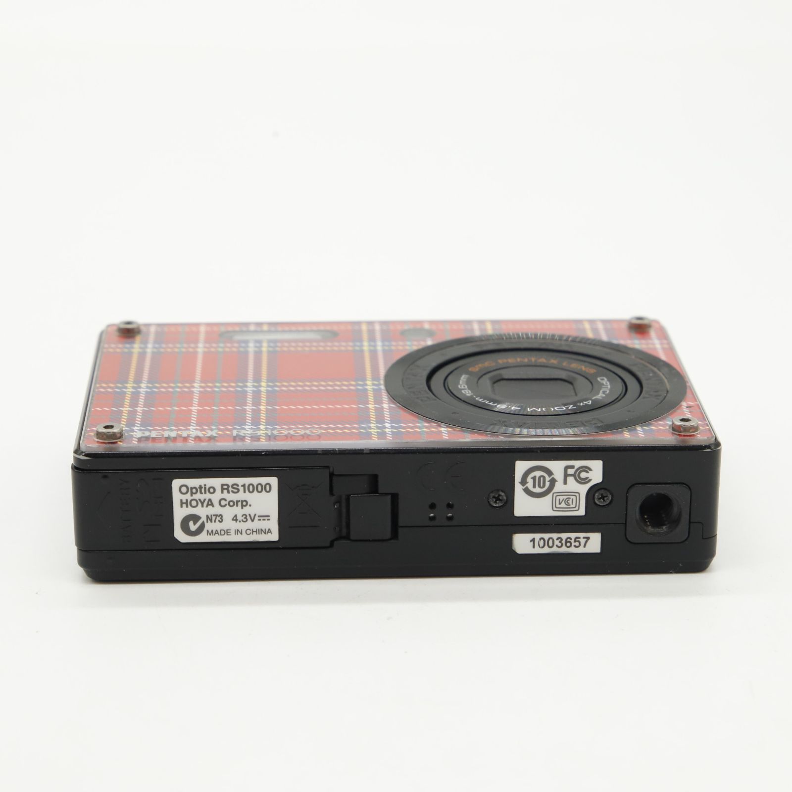 □良品□ PENTAX デジタルカメラ Optio RS1000 ブラック 1400万画素