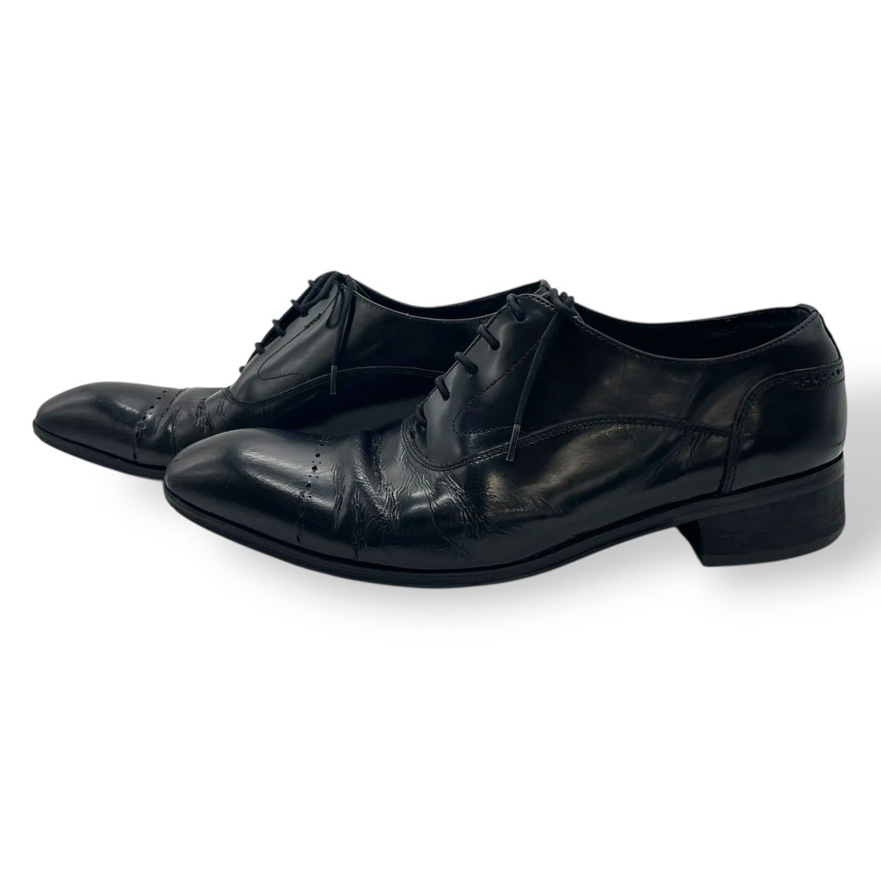 良品 KATHARINE HAMNETT LONDON キャサリンハムネット レザーシューズ 