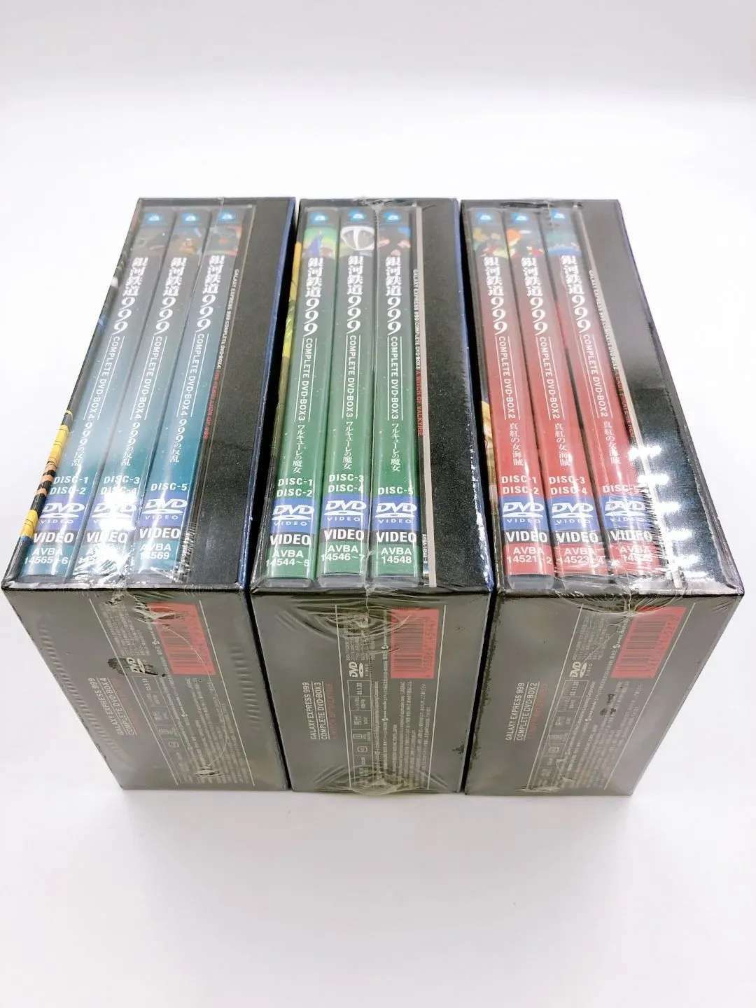 ♪) 銀河鉄道999 COMPLETE DVD-BOX 3BOXセット 初回出荷限定 初回限定