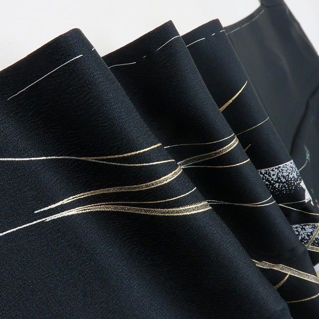 仕付け糸付 静寂に水仙