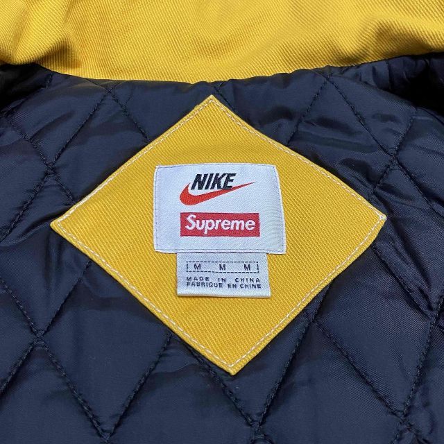 Supreme x Nike 18aw Double Zip Quilted Work Jacket Mサイズ AR5566