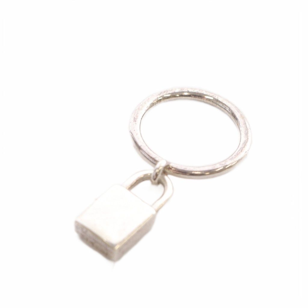  エルメス HERMES アミュレット カデナリング 指輪 8号 925 シルバー ピアス(片耳用) アクセサリー