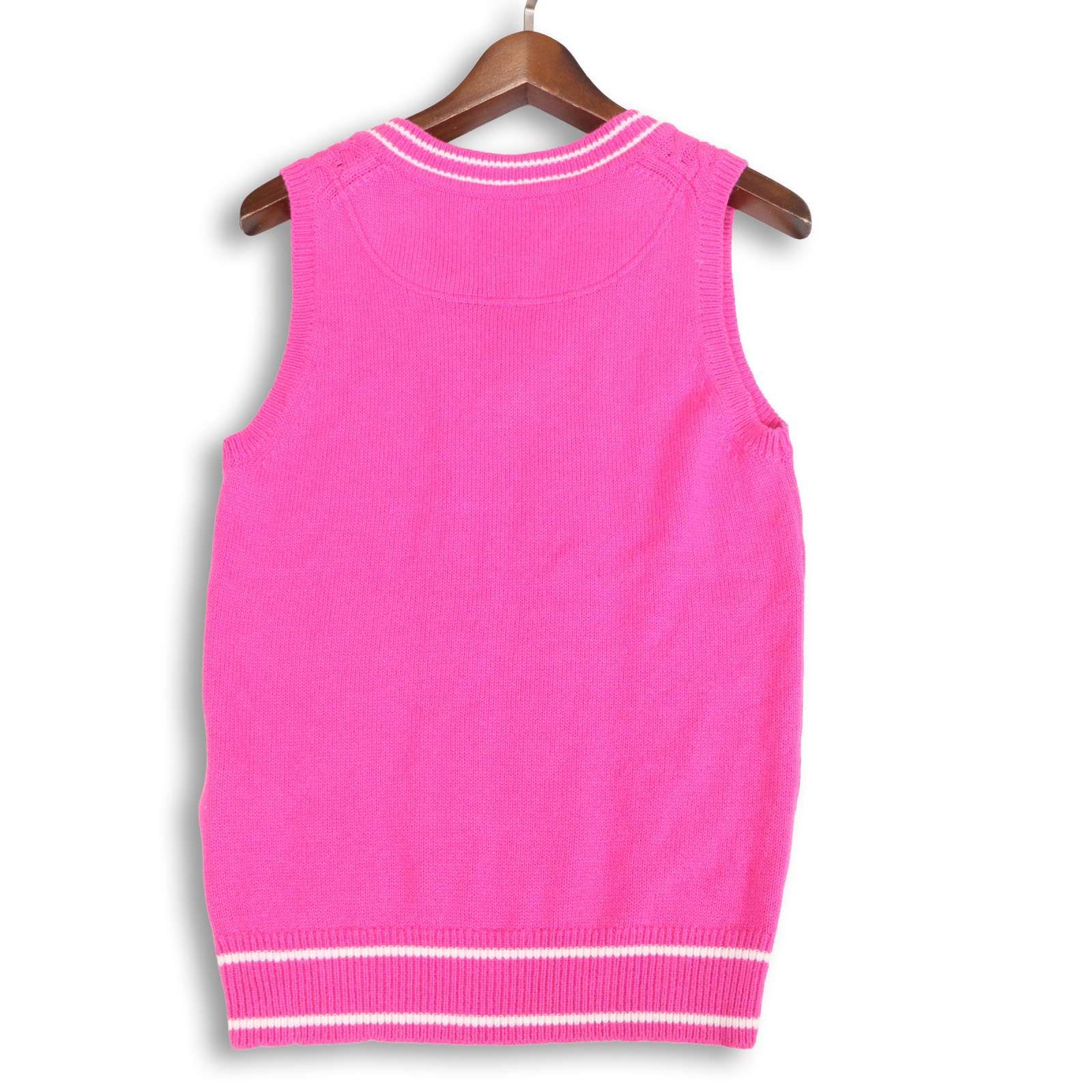 Callaway キャロウェイ ゴルフ 秋冬 ウール混♪ ケーブル編み Vネック