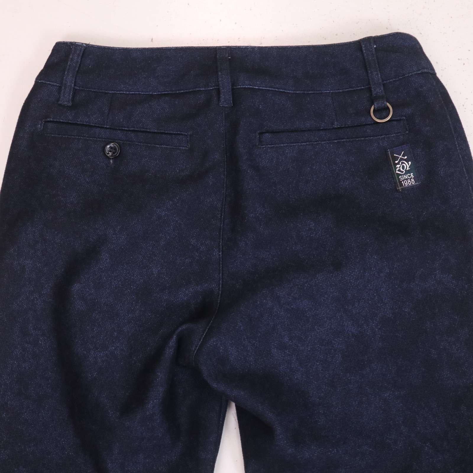 ZOY ゾーイ ゴルフ 秋冬 ダウン入り☆ 裏起毛 総柄 ストレッチ