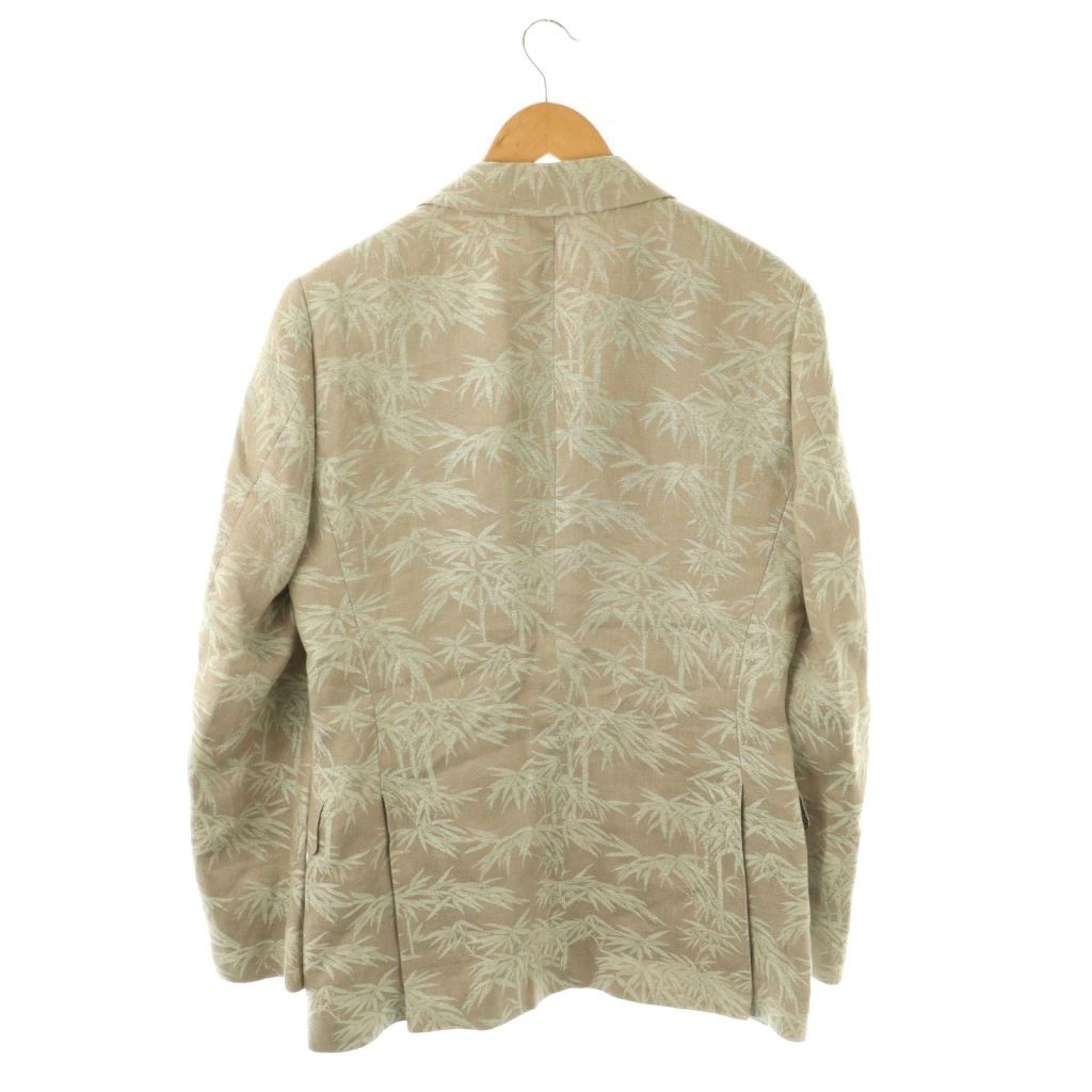 美品 エトロ 総柄 x 裏地ペイズリー総柄 ジャケット ETRO - 極美品 エトロ ETRO ジャケット テーラードジャケット シングル