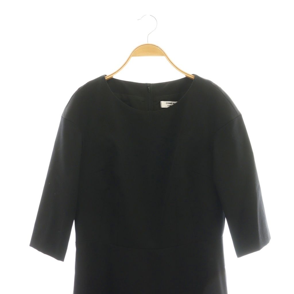  コムデギャルソンコムデギャルソン COMME des GARCONS 七分袖ワンピース ロング ウール XS ブラック AD 2017 RA O 001 CX OS 長袖 七分袖 その他