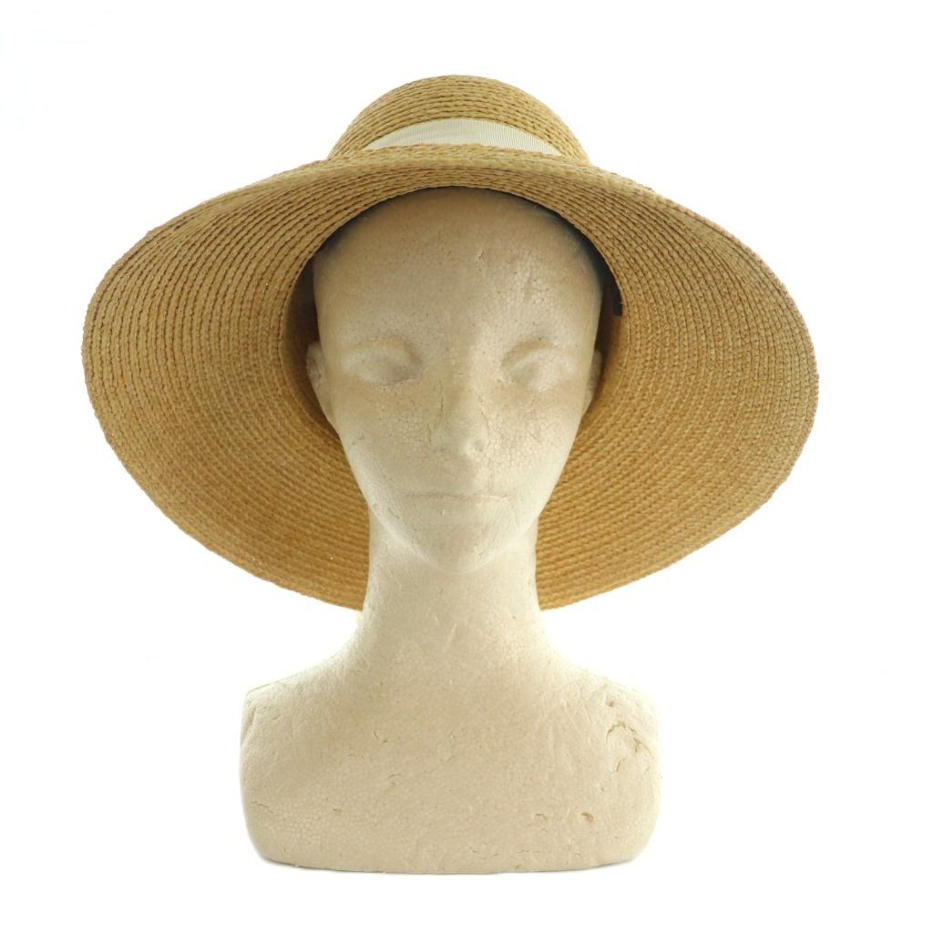 ヘレンカミンスキー HELEN KAMINSKI Newport SB ラファハット 帽子 リボン ベージュ 白 ホワイト MI OS