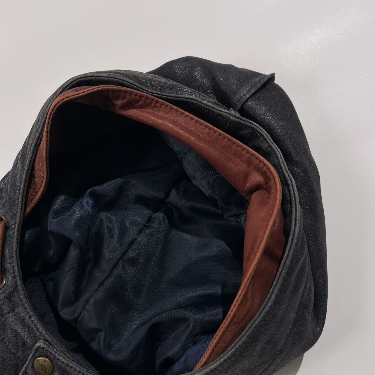 SINA COVA シナコバ 羊革 本革 レザー ジャケット フード付き