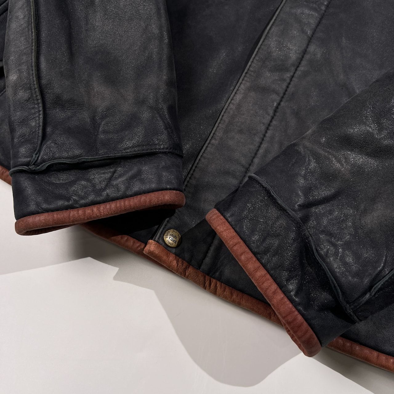 SINA COVA シナコバ 羊革 本革 レザー ジャケット フード付き