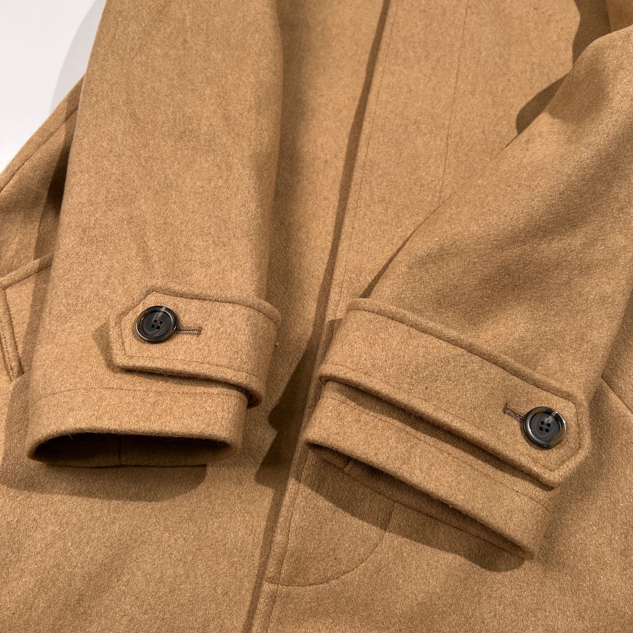 A.P.C. アーペーセー メルトンウール ステンカラー コート サイズ 36 