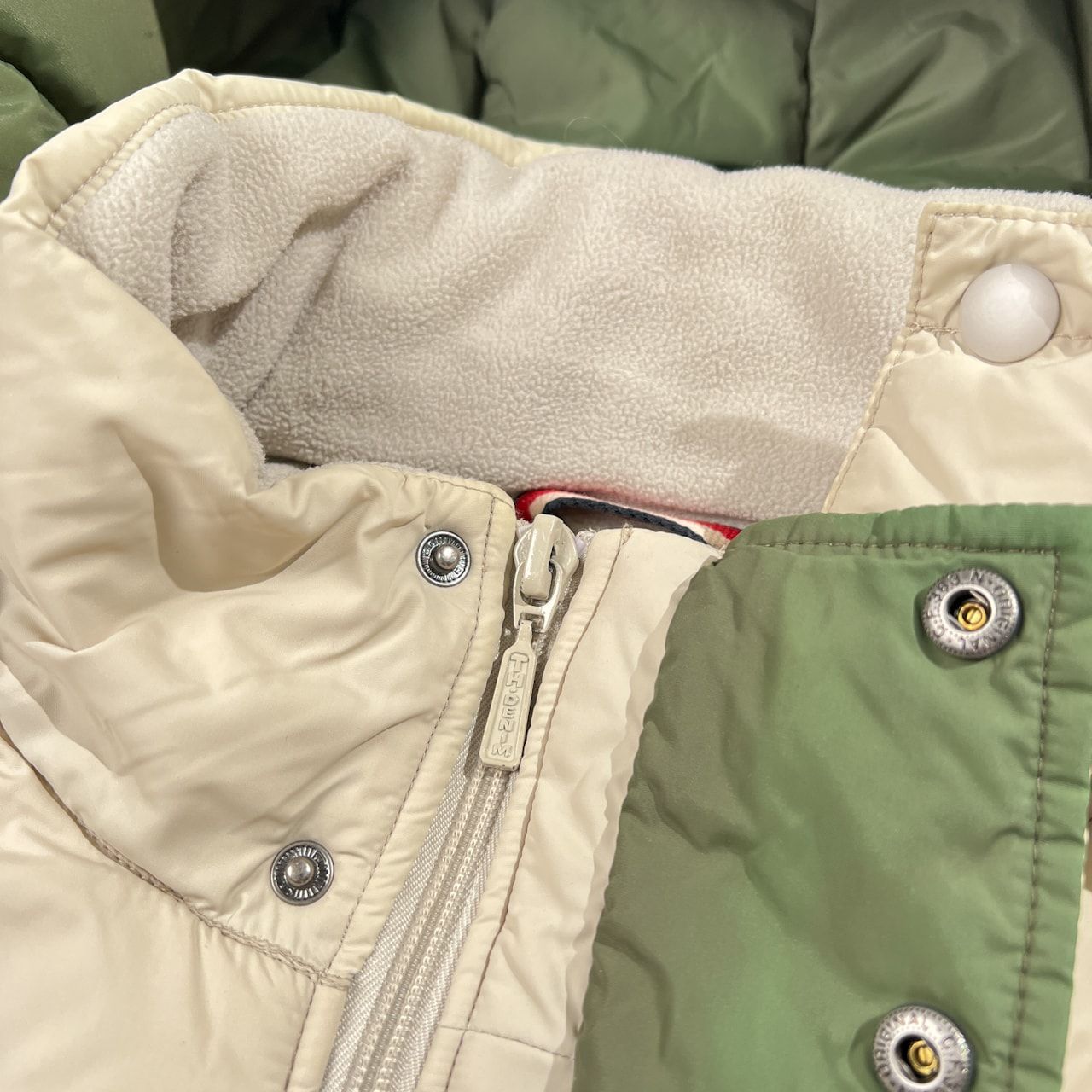 90s TOMMY JEANS トミーヒルフィガー フード付き 中綿 ジャケット 