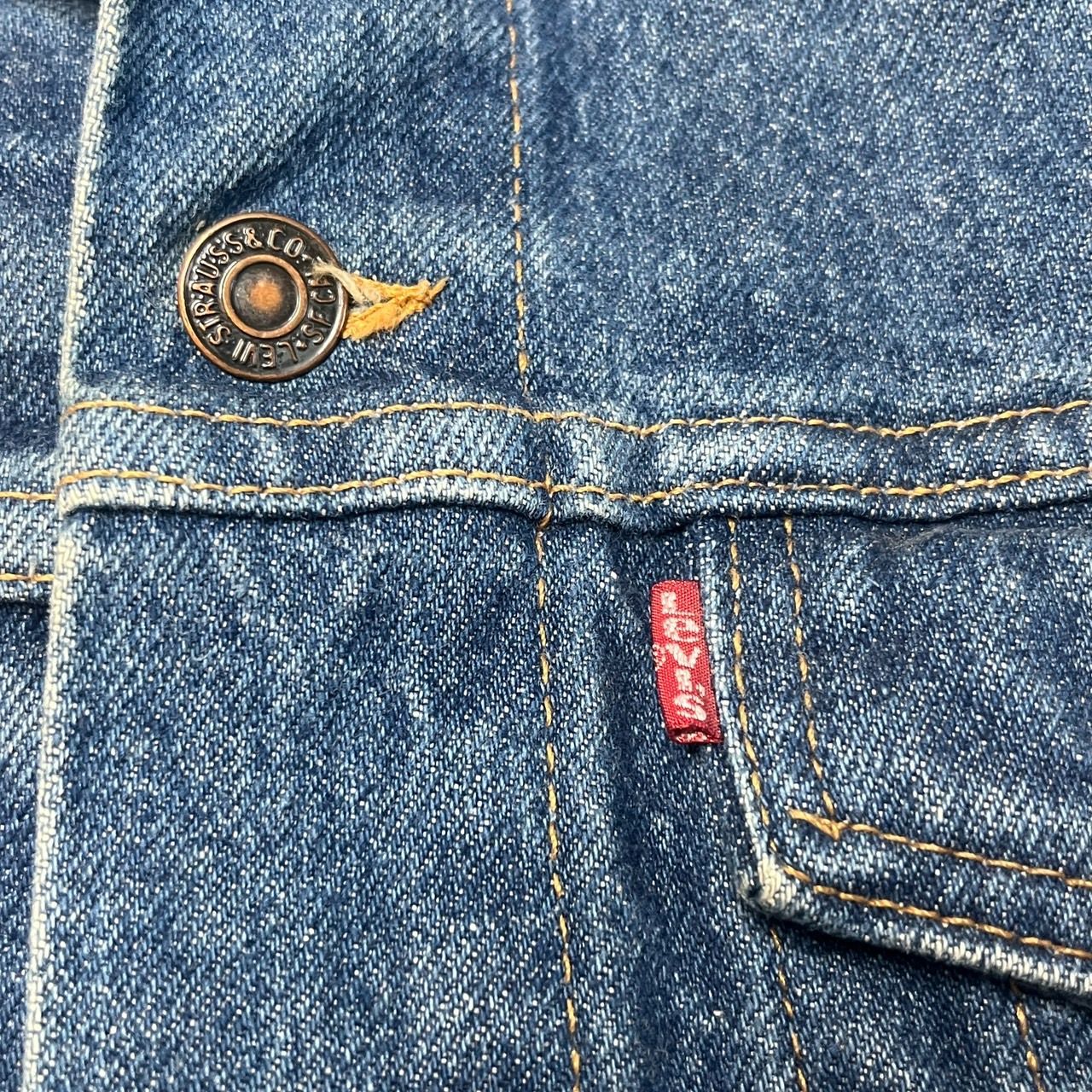 リーバイス LEVI'S 70506-0216 本物 デニムジャケット Gジャン サイズ