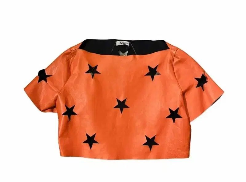 ACNE STUOFFICE スター カットアウト FIRE オレンジ トップス