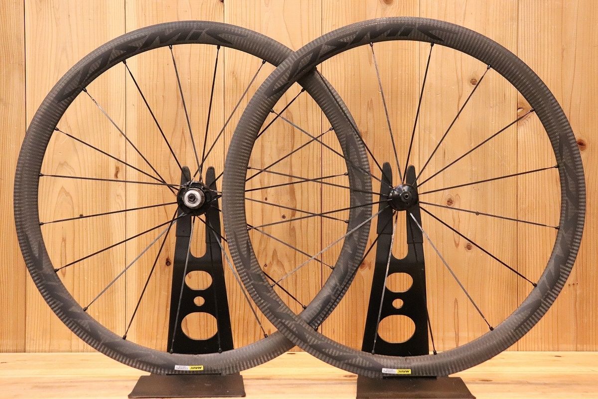 マビック MAVIC コスミック COSMIC CARBON 40 ELITE アルミ カーボン クリンチャー ホイールセット シマノ 11 12 S ナローリム 13 C