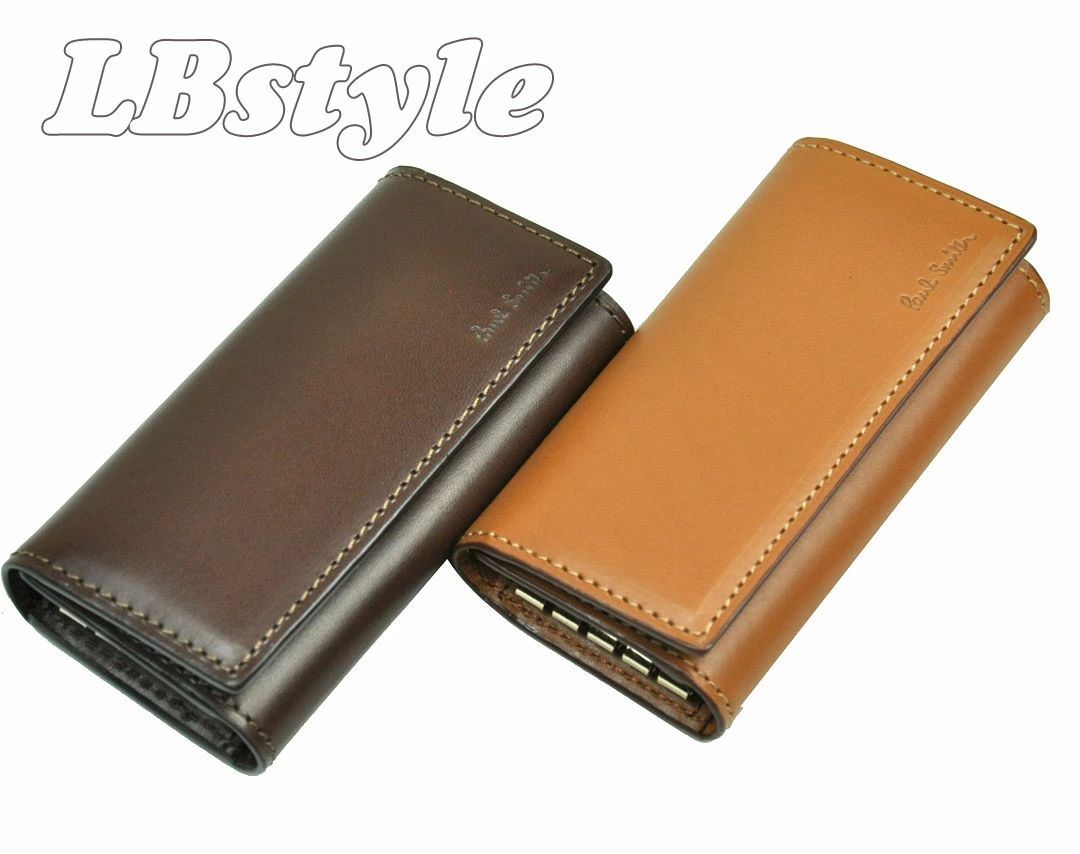 ポールスミス キーケース paulsmith キーホルダー ポール スミス マルチストライプ レザー牛革