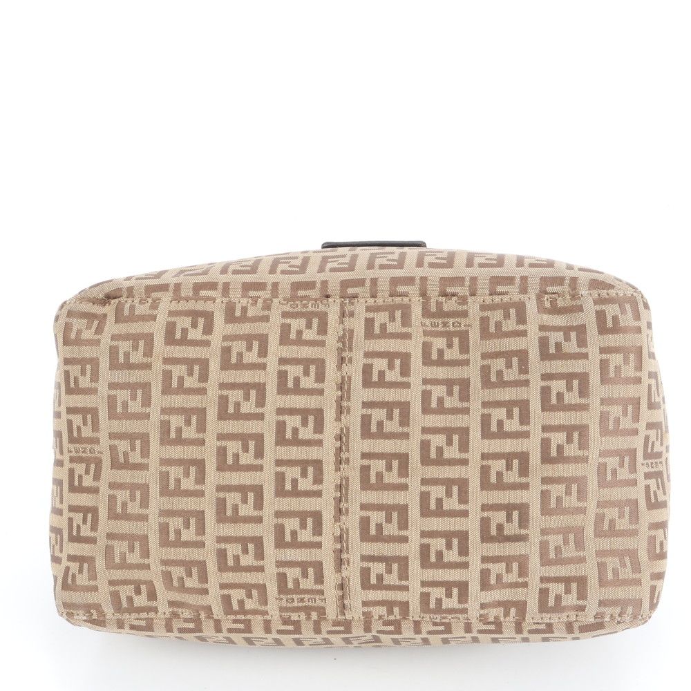 極美品 フェンディ ズッキーノ マンマ バゲット 8BR004 レザー