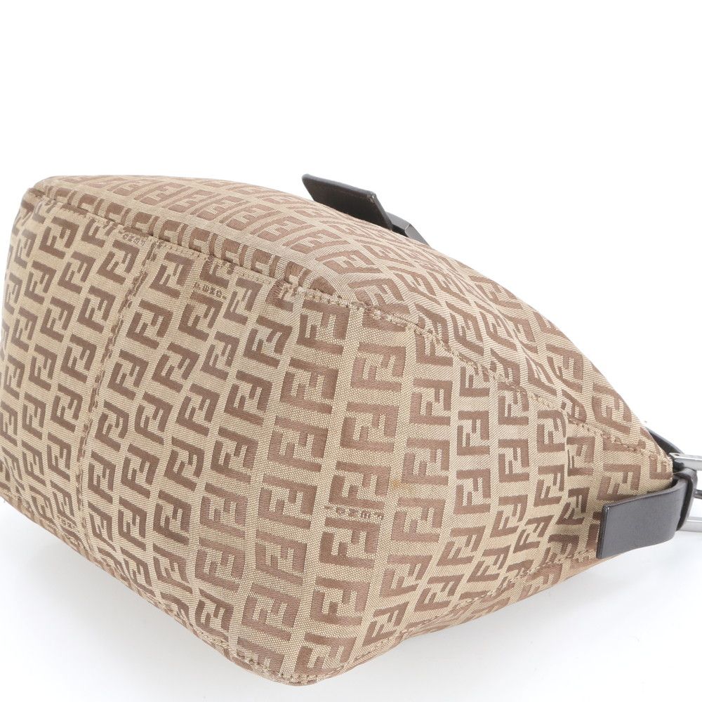 極美品 フェンディ ズッキーノ マンマ バゲット 8BR004 レザー