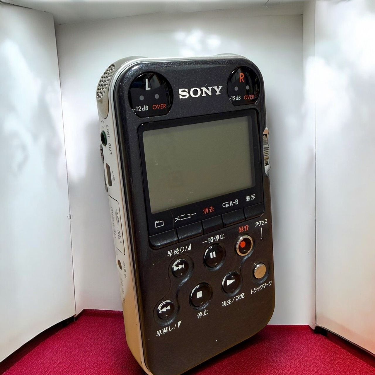 ☆送料無料 美品 SONY ソニー PCM-M10 B ブラック リニアPCMレコーダー