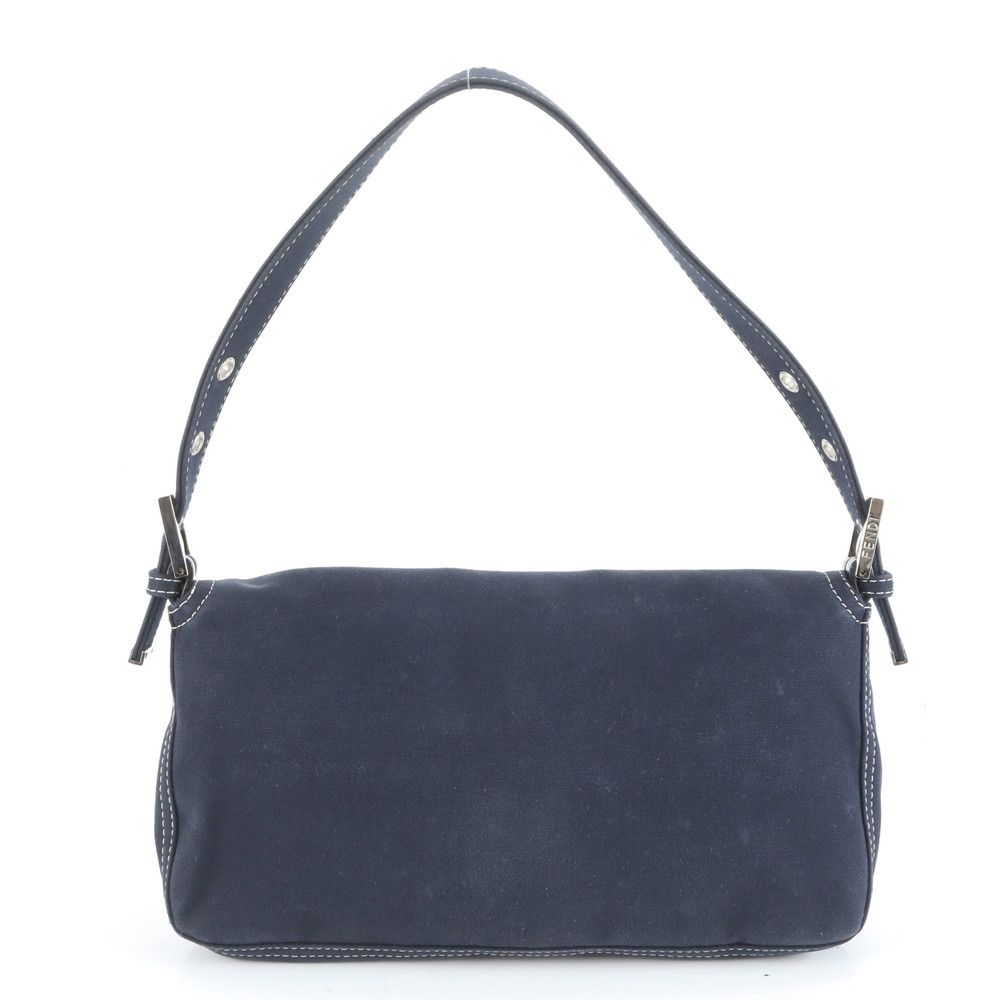 極美品 フェンディ マーブル マンマ バゲット レザー ショルダーバッグ