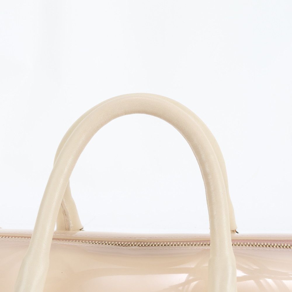 フルラ キャンディ パイソン レザー 2 WAY ミニ ボストン ハンドバッグ 肩掛け ショルダー トート レディース MUE DE 11-7