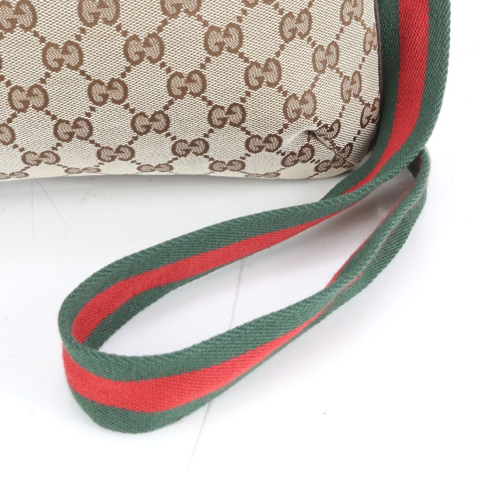 Gucci グッチ GGキャンバス レザー シェリーライン GUCCI グッチ GGキャンバス シェリーライン ショルダーバッグ