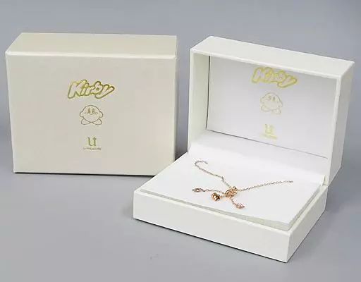 銀製品 指輪 キャラクター トゥインクルスター ネックレス シルバー ピンクゴールドコーティング 星のカービィ×U-TREASURE