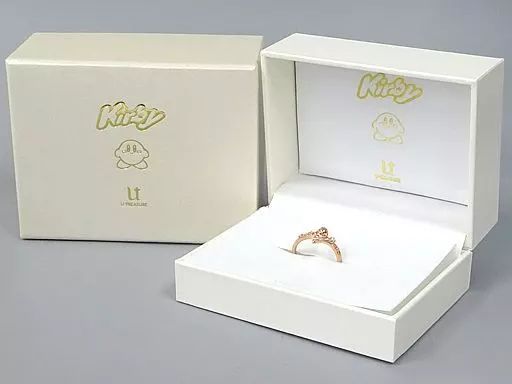 銀製品 指輪 キャラクター カービィ トゥインクルスター リング シルバー ピンクゴールドコーティング 5号 星のカービィ