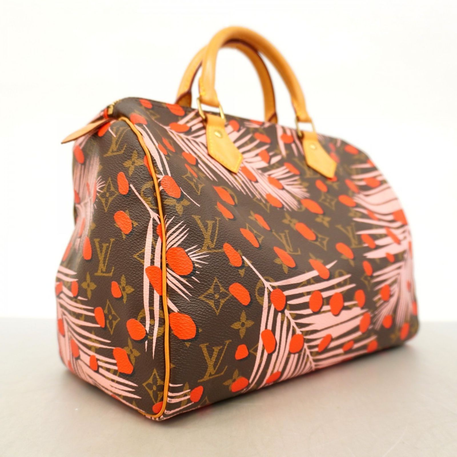 ルイ ヴィトン Louis Vuitton ハンドバッグ モノグラム ジャングルドット スピーディ30 M 41983 ブラウン ポピーレディース