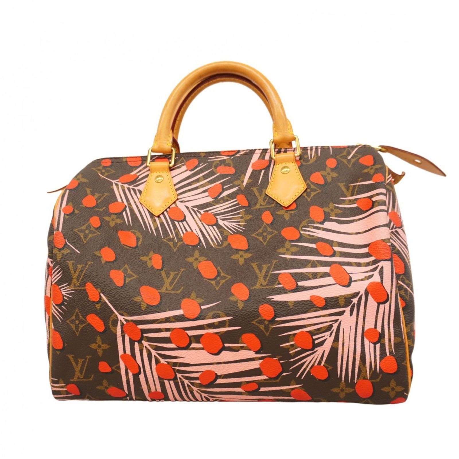 ルイ ヴィトン Louis Vuitton ハンドバッグ モノグラム ジャングルドット スピーディ30 M 41983 ブラウン ポピーレディース