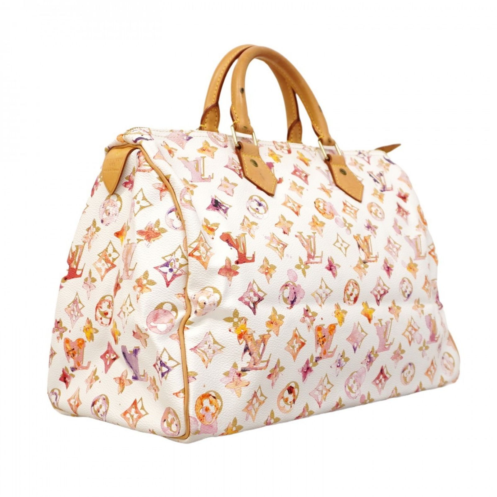 ルイ ヴィトン Louis Vuitton ハンドバッグ モノグラム ウォーター スピーディ35 M 95752 ブロンレディース