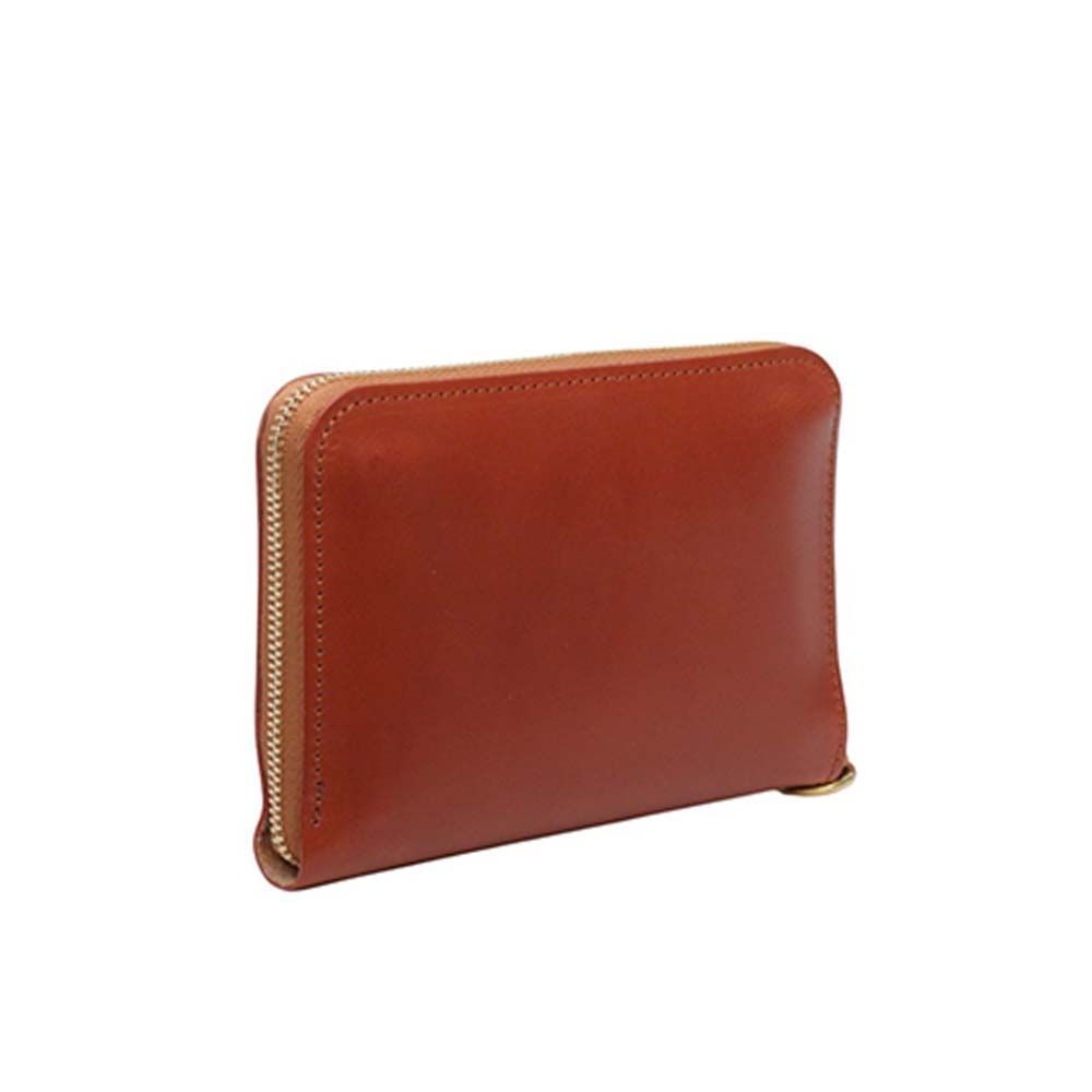 ギフト対応可 グレンロイヤル GLENROYAL 二つ折り財布 WALLET WITH DIVIDERS ブライドルレザー ユニセックス OXFORD TAN おしゃれ ブランド 記念 プレゼント ギフト