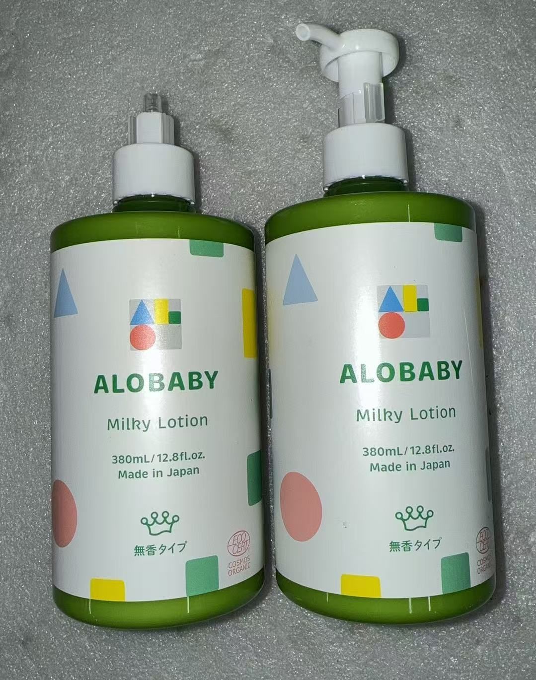 無香タイプ アロベビー ミルクローション ベビーローション 380 ml 2本 731054