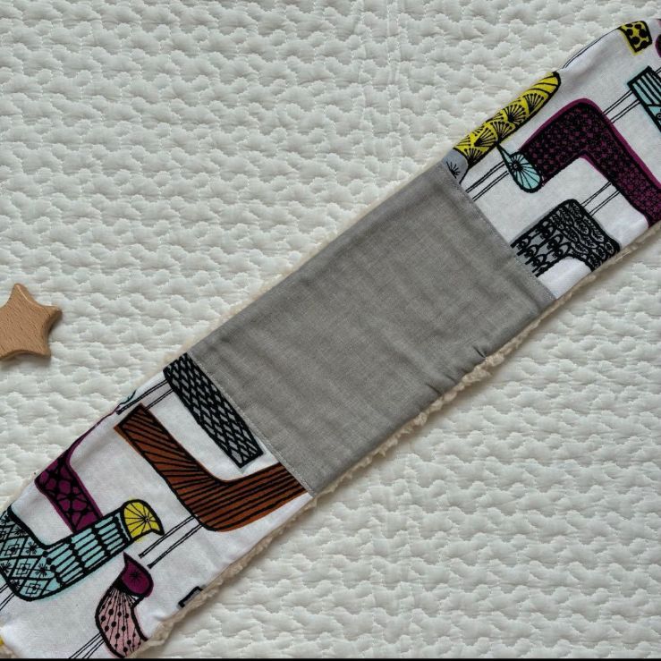 new//mingling ハンドメイド キッズマフラー ミナペルホネン生地使用