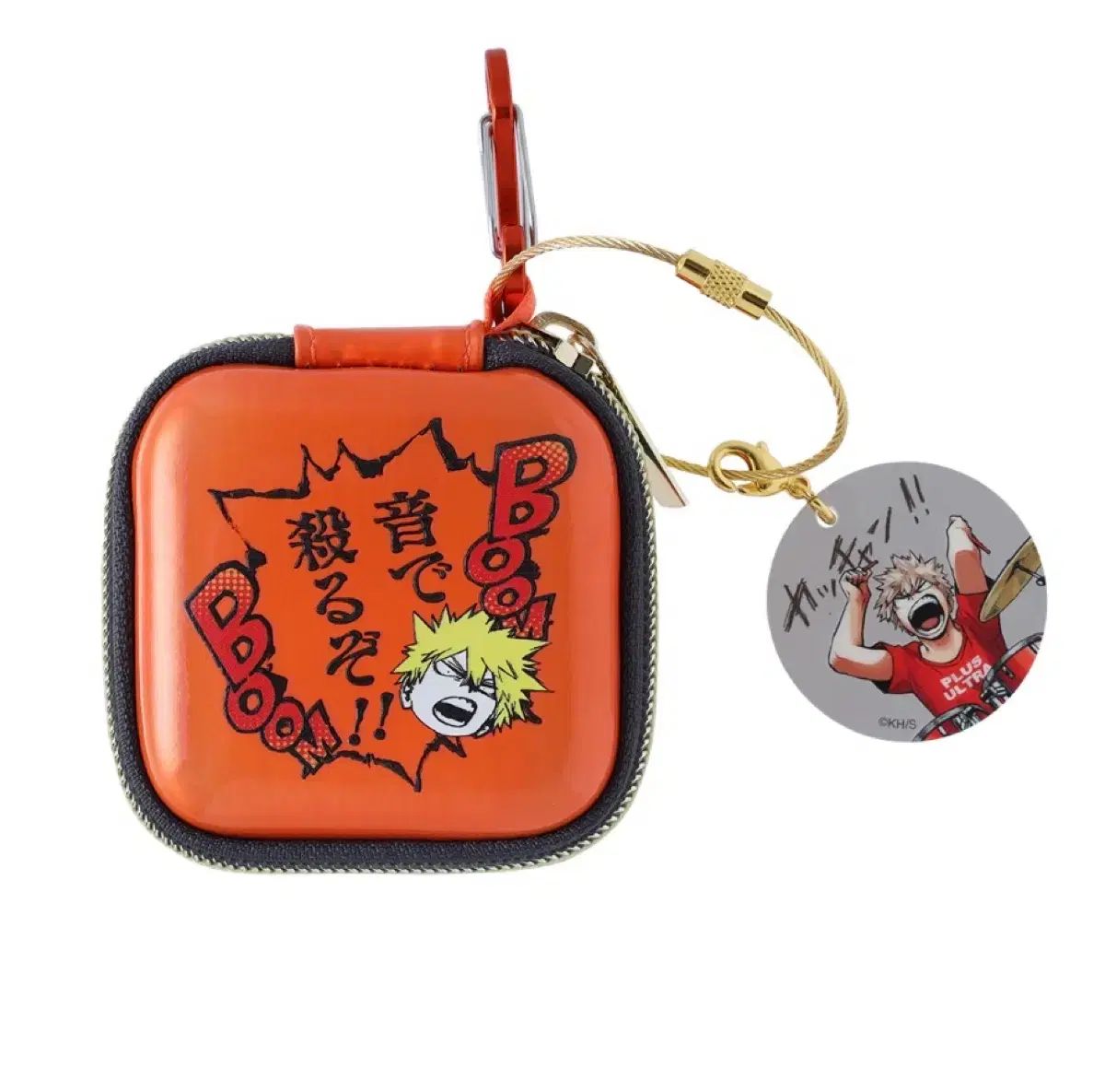 僕のヒーローアカデミア ヒロアカ 原画展 爆豪 勝己 イヤホンケース