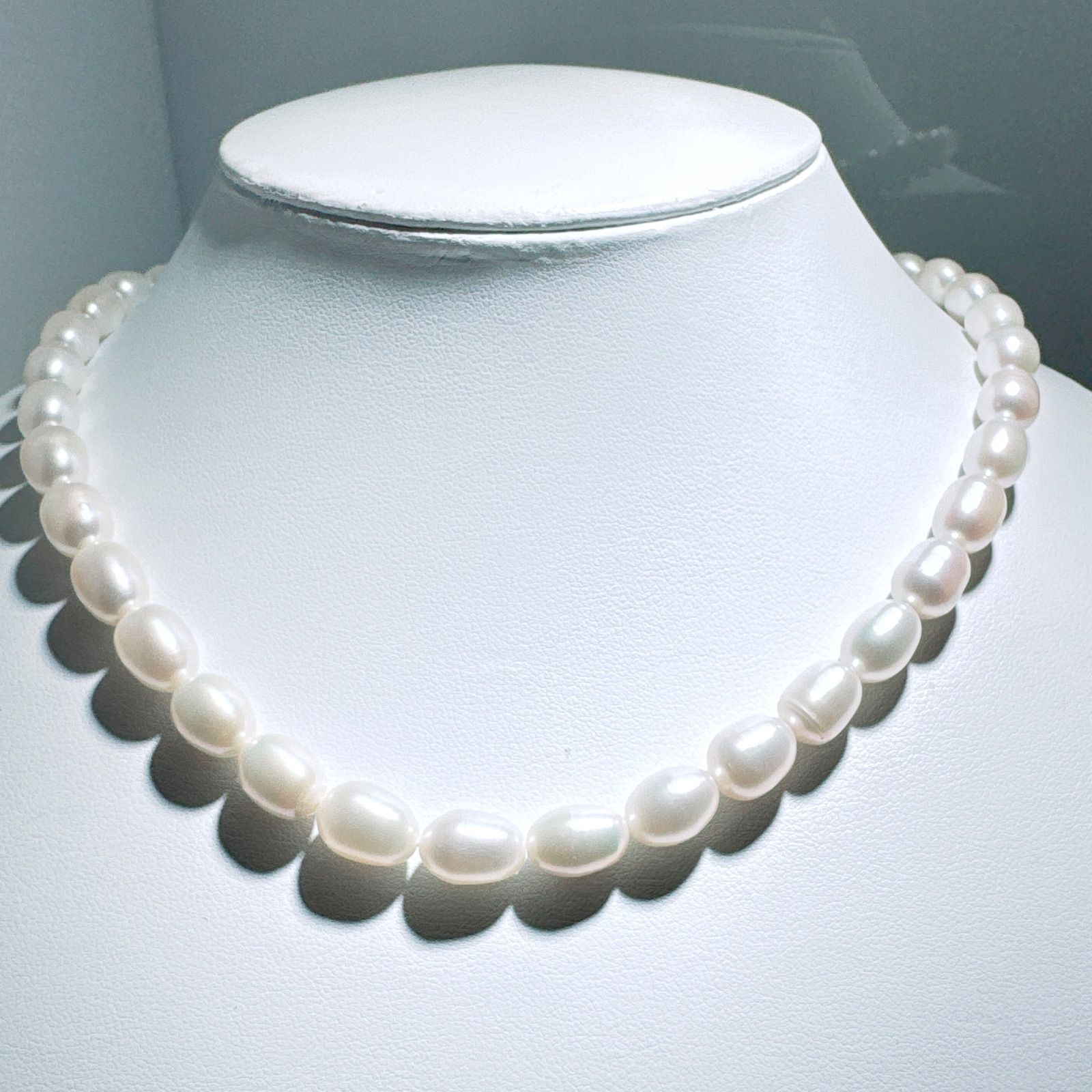 淡水パールバロックネックレス淡水パールバロックネックレスNO25-2525 購入