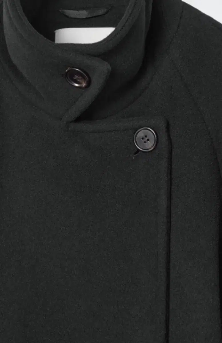  コス オーバーサイズ ダブルブレスト ウールピーコート XS ロングコート ジャケット アウター