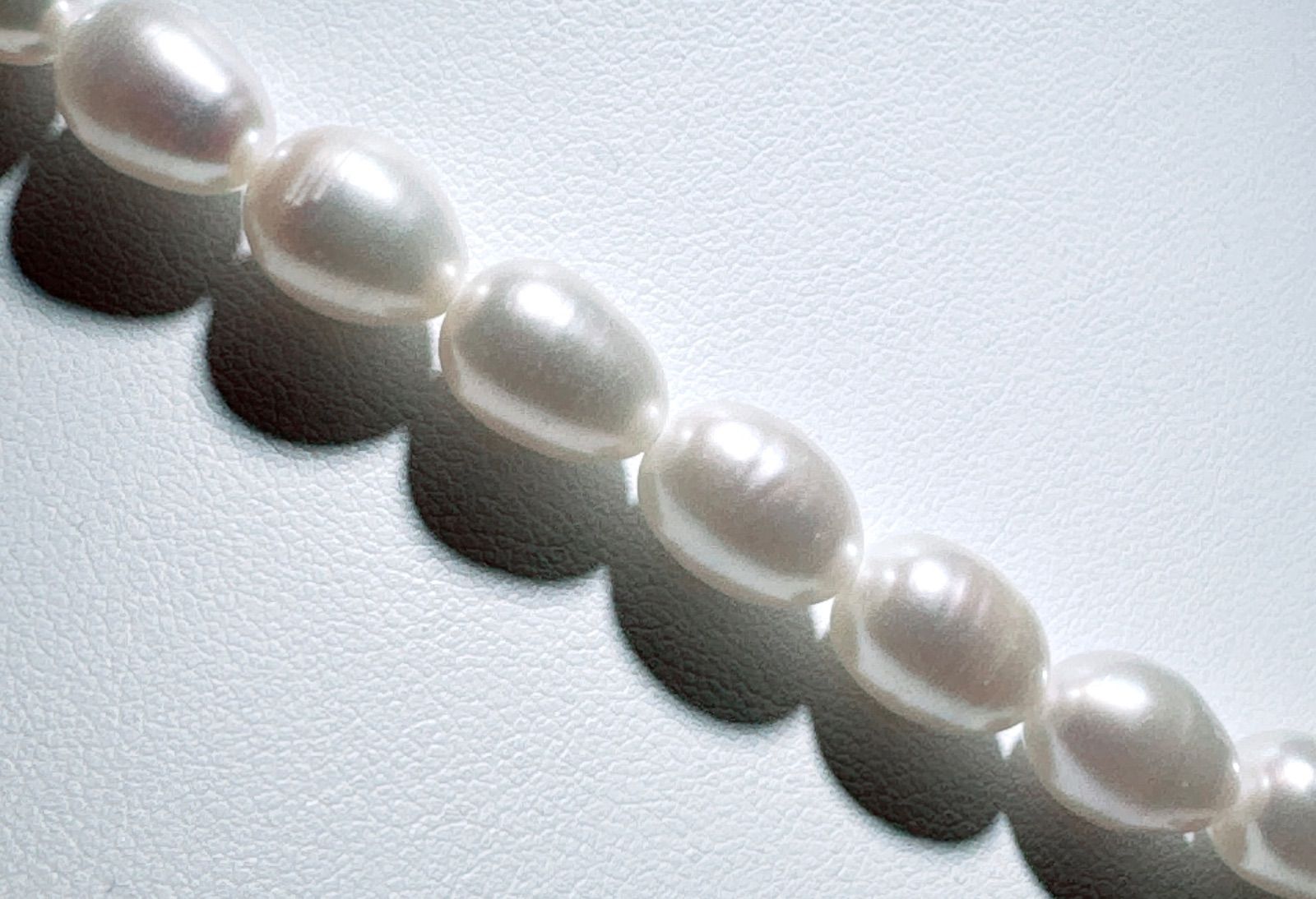淡水パールネックレス 淡水パールバロックネックレスNO