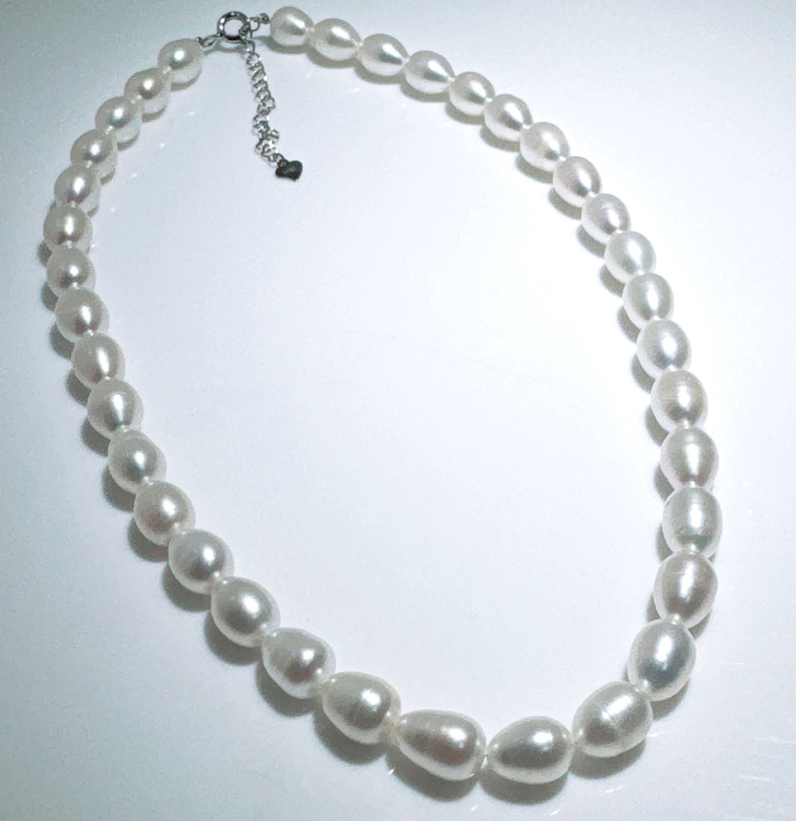 淡水パールネックレス 淡水パールバロックネックレスNO