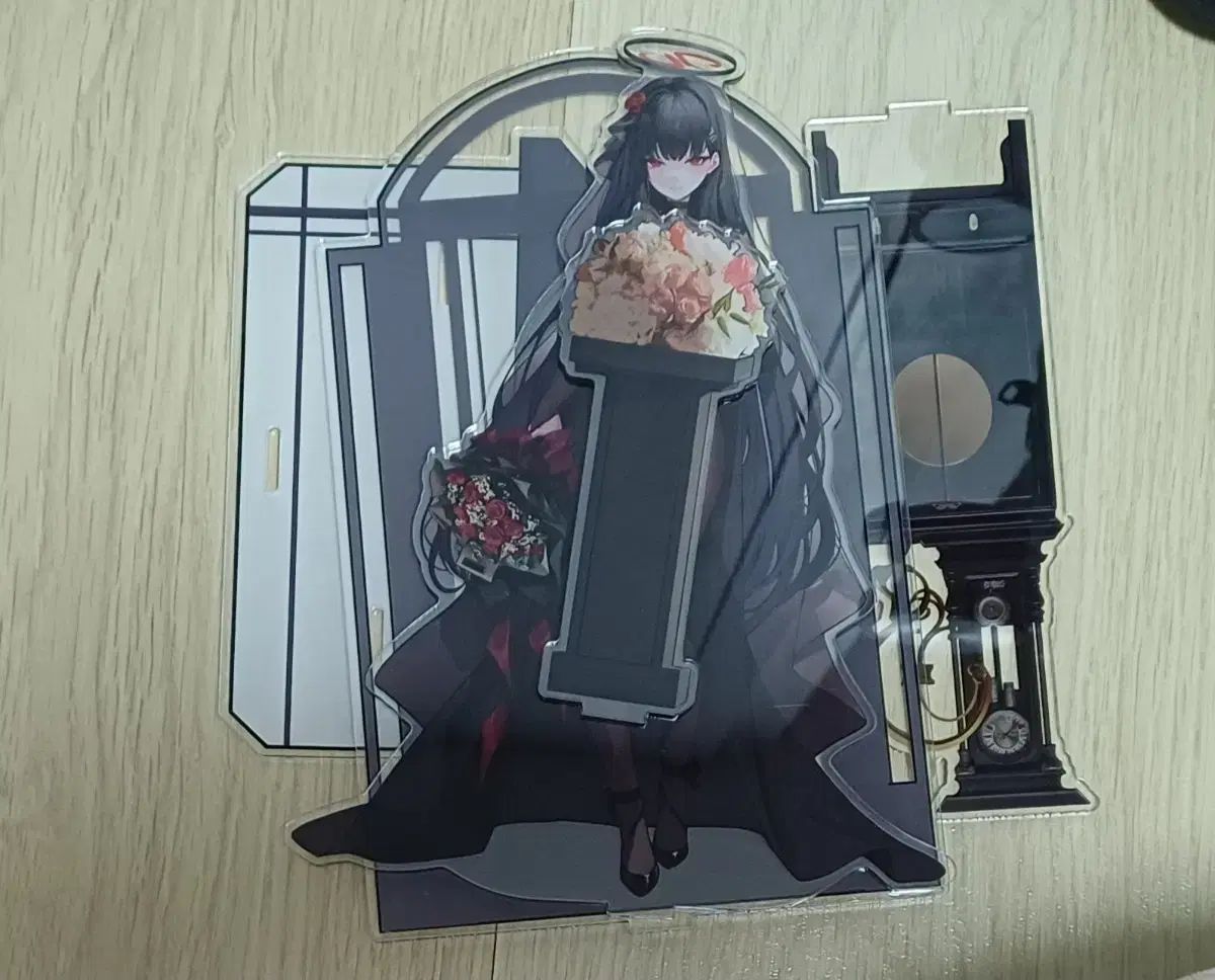 本日限定価格) Blue Archive(ブルーアーカイブ・ブルアカ) リーオ アクリル ジオラマ スタンド 出品